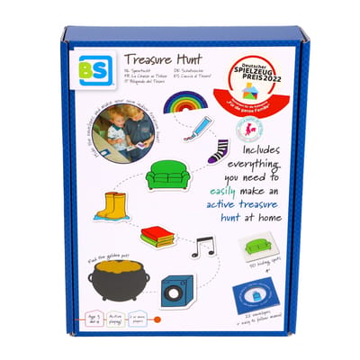 BS Toys Treasure Hunt Kinderspel - Speurtocht Spel - 2 of meer Spelers - Speelgoed vanaf 3 Jaar - Cadeau kind