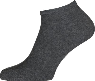 Tommy Hilfiger damessokken Sneaker (2-pack) - korte enkelsok katoen - grijs melange