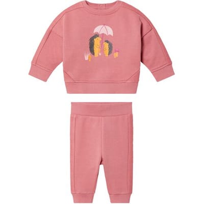 lupilu Baby joggingpak (50/56, Lichtroze)