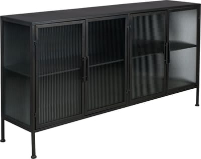 Dutchbone Boli Dressoir Laag Metaal Zwart