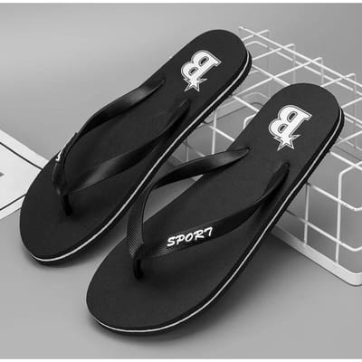 Chaussons à enfiler pour hommes 2024 Pantoufles d'intérieur Chaussons pour se promener à la maison Tongs homme Tongs Chaussures de marques originales Pantoufle d'intérieur Chaussons homme 43 black