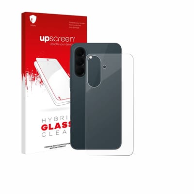 upscreen - Screenprotector voor Samsung Galaxy A37 5G (Achterkant) - Folie Beschermfolie Beschermglas transparant
