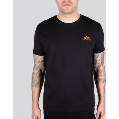 T-shirt reflecterend Alpha Industries Backprint T Print