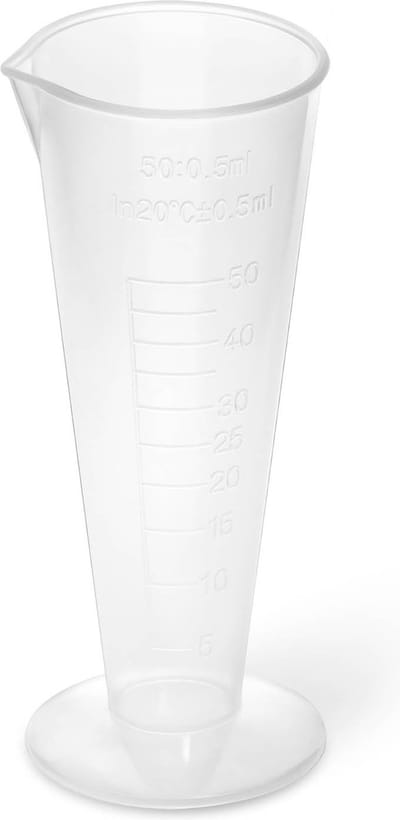 Laboratoriumbeker - 10 stuks. - 50 ml - met uitloop - Steinberg Systems