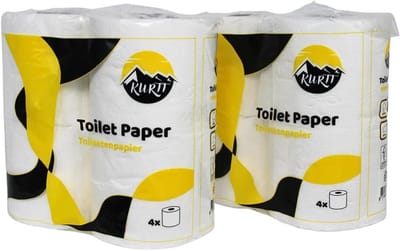 Toiletpapier Voordeelverpakking - Zacht Papier - Dagelijks Gebruik - Met een vleugje katoen - 2-laags 40 pak - Wit
