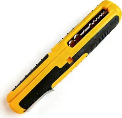 Universele Striptang - Kabelstripper Pen - Draad Strippen - Veelzijdige Toepassing - 10-20 AWG - Geel