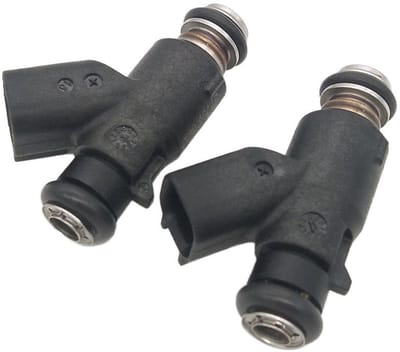 Dailygoods- Brandstofinjector 2 Stuks - Compatibel met Harley Davidson - Dyna/Fat Bob/Breakout - 2006-2015 - Schokbestendig - Hoogwaardige prestaties - Injectoren