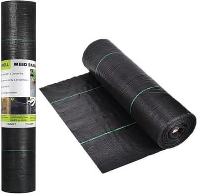 Onkruidbarrièrestof - Bodembedekker Landschapsstof - Onkruid Bestrijden - UV-bescherming Drainage - 0.4 x 30 meter - Zwart