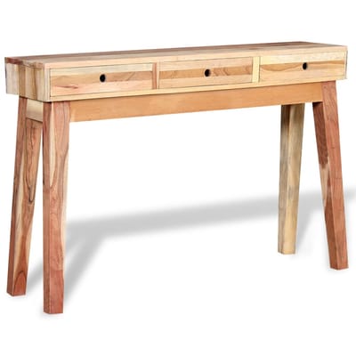 vidaXL Wandtafel massief gerecycled hout