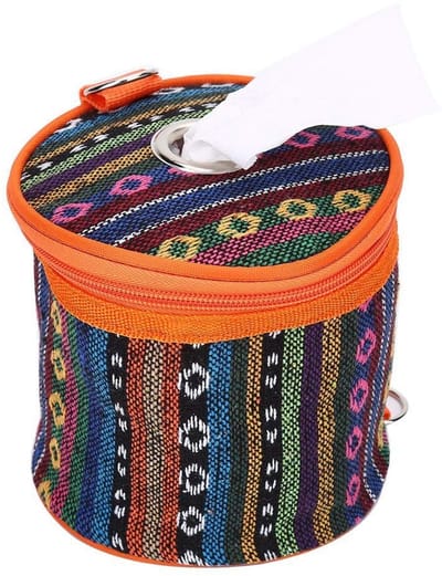 Dailygoods- Tissue Case Duurzaam - Doekjes Houder - Opvouwbaar - Tentluifelaccessoire - Schoon en Droog Houden - 145x130 mm - Doekjeshouder