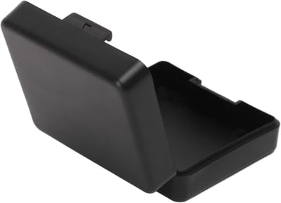 Batterijhouder - Opbergdoos - Camera-accessoires - Beschermt tegen stof - 5 x 4 x 2 cm - Zwart