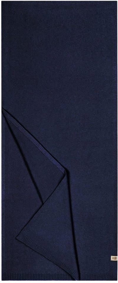 ROECKL Sjaal Wool Mix Essential Scarf Navy Donkerblauw