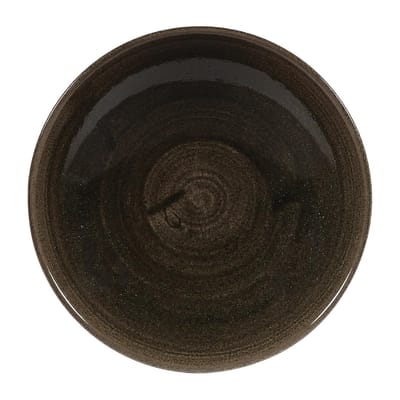 Churchill Stonecast Patina Evolve Iron Black Coupe Schalen 182mm (12 stuks)