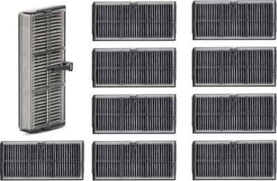 10 stuks HEPA-filteraccessoires-voor Dreame L10s Ultra Gen 2 / X40 Ultra / X40 Master / L40 Ultra / L10s Pro Ultra / X30 Ultra / L10s Ultra Gen 3 stofzuiger-actieve koolstoffilter-reserveonderdelen