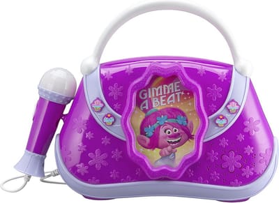 Kinder Boombox met Werkende Microfoon, Ingebouwde Muziek en MP3 Aansluiting