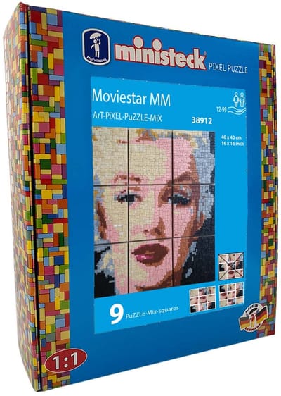 Ministeck mozaïek ART Moviestar XXL Box - 5500 steentjes creatief speelgoed.