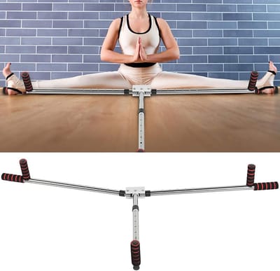 Beenspreider Machine - Flexibiliteitstrainer - Beenspreiding Oefenen - Verstelbare Lengte - 59 cm Pakket - Zwart