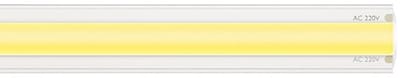 LED Strip COB - Kingtron - 50 Meter - Natuurlijk Wit 4000K - Waterdicht IP54 - 62500 Lumen - 17500 LEDs - Directe Aansluiting op Netstroom - Werkt zonder Driver - Inclusief Stekker