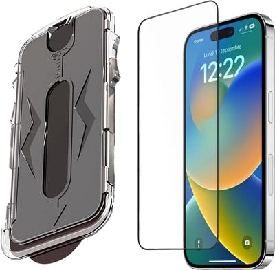 Screenprotector - Geschikt voor iPhone 15 Plus Tempered Glass screen protector - Extra Sterk - beschermglas