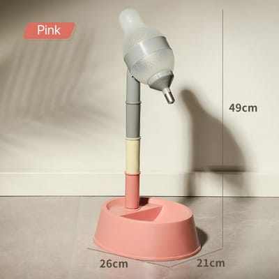 Huisdier Waterbak In hoogte verstelbare Waterdispenser voor Hond Drinken Hangende Voerbak Likken Niet Natte Mond Kin Huisdierbenodigdheden