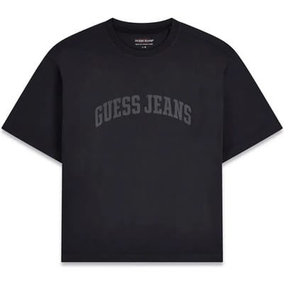 Guess Jeans M6gib6k8fq4 Cropped T-shirt Met Korte Mouwen Zwart 2XL Man