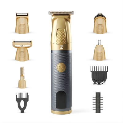Scheerapparaat Mannen 6 in 1 - Foil Shaver - Neustrimmer - Tondeuse - Waterdicht - Head Shaver - Zeri
