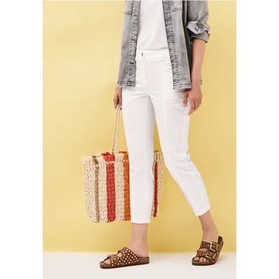 7/8 straight legs broek