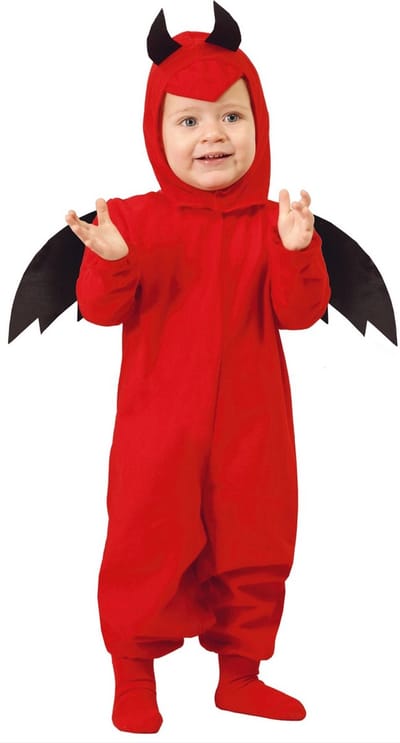 Fiestas Guirca - Baby little devil (12-18 maanden) - Carnavalskleding - Carnaval - carnavalskleding 2027 - Carnaval kostuum