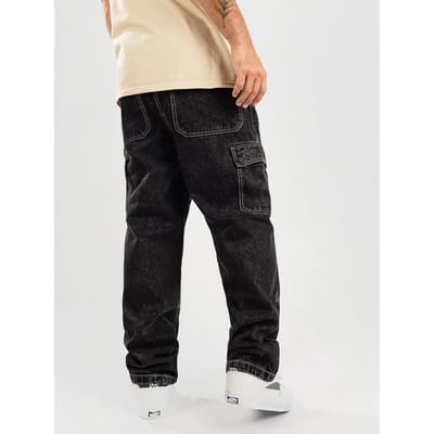 Empyre Sk8 Denim Cargo Jeans zwart