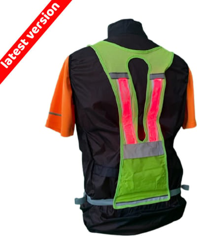 InVincer® UltraRun - Hardloop Verlichting - lichtgewicht sport running Led Vest - USB oplaadbaar - Reflecterend hesje - Ultra A1Y