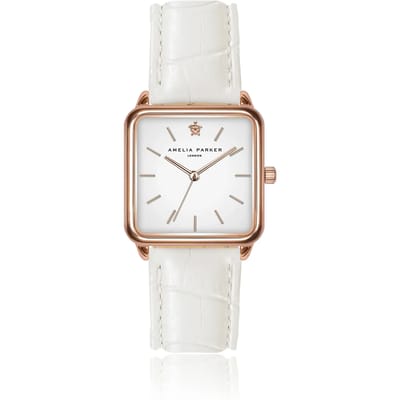 Dameshorloge Amelia Parker Bay White Croco