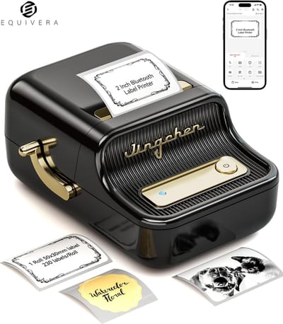Equivera Labelmaker - Label Maker - Lettertang - Label Printer - Labelprinter