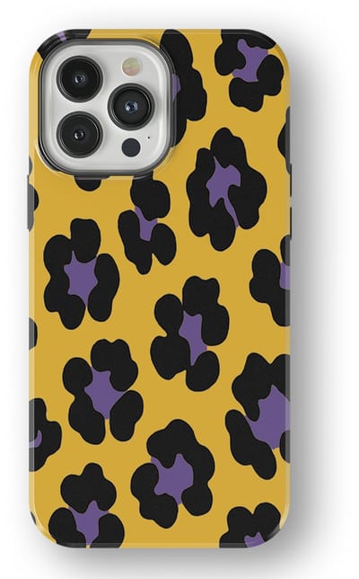 DripCase Luipaard Hoesje geschikt voor iPhone 13 Pro | Backcover met Mag | Hoesje met Dierenprint geschikt voor iPhone 13 Pro Wild Electric