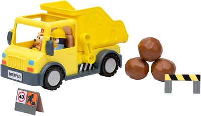 Kiepwagen Speelset - Dumping truck - Fantasierijk Spel - Kantelbare Laadbak - 126 x 2233 x 1466 cm - Blauw