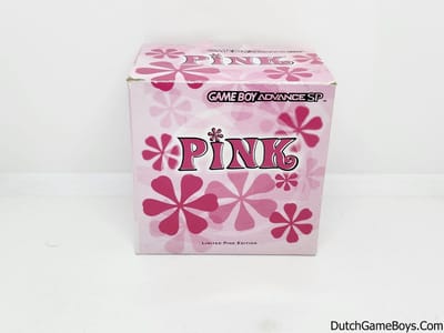 Gameboy Advance / GBA SP - Console - Limited Pink Edition - Boxed