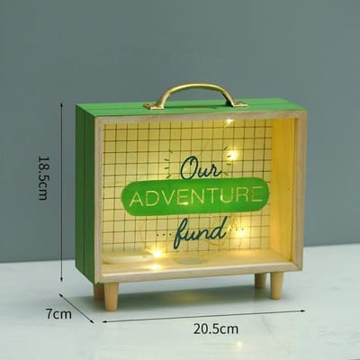 Ins Transparante Spaarpot Kinderen Meisjes Munten Spaarpot Creativiteit Tafelblad Decoraties Decoraties Verjaardagscadeaus