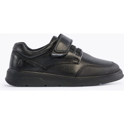 ROWAN Jongens Leren School schoenen Zwart