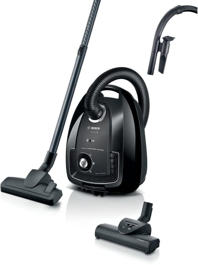Bosch BGB38BA3T Serie 4 - Stofzuiger met stofzak - HEPA13 - Turboborstel - Zwart