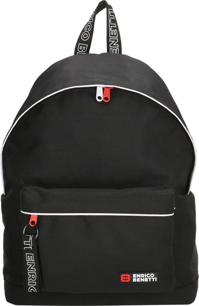 Enrico Benetti Amsterdam City - 19 liter, 14" laptopvak - Zwart