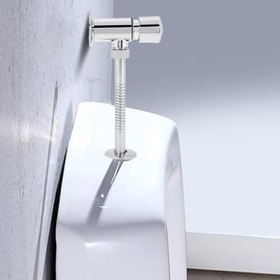 Handmatige Toilet Spoelklep van Zinklegering voor Kantoor en Hotel - Toiletten Flushing Tool, 3.94 x 1.97in, Duurzaam en Efficiënt