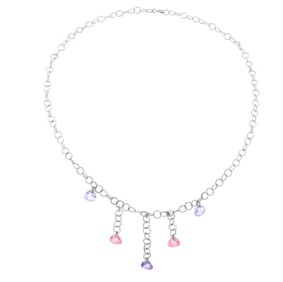 Orphelia ZK-2684 - Collier - Zilver 925 - 46 cm - Swarovski kristal