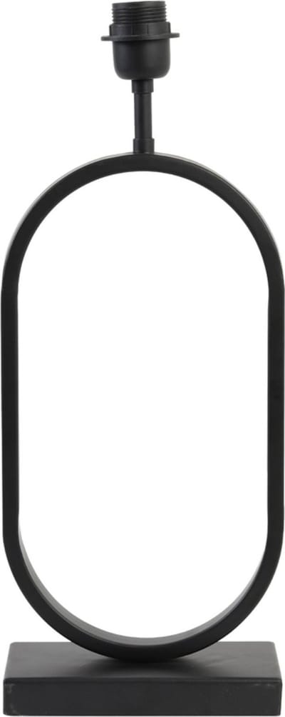 Light & Living Tafellamp Jamiri - Zwart - 20x10x45cm - Modern - Woonkamer - Slaapkamer