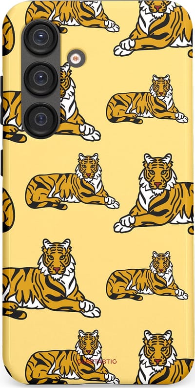 Casetastic Hoesje Geschikt voor Samsung S25 - Stijlvolle Beschermende Duo-layer Case - Onzichtbare jager