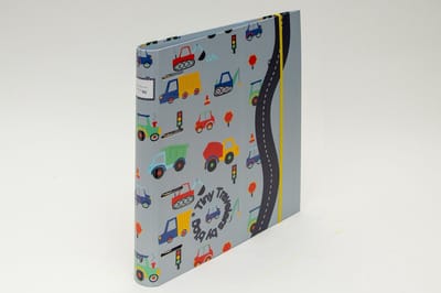 Ancor Ringband B'LOG PLAY ME Cars A4 4R D-25mm met inhoud - AN-127997