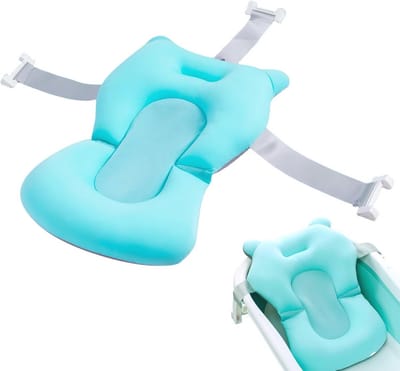 Badzitje voor baby's met veiligheidsgordel - Comfortabele babybadmat voor peuters