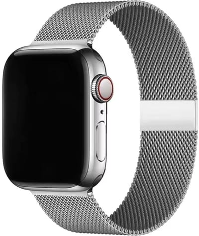 Zilverkleurig metalen bandje geschikt voor Apple Watch - Goudkleurig - 42/44MM - Chique horlogebandje - CHPN