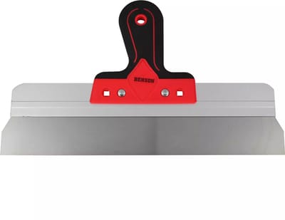 Benson Spackmes - RVS - Ergonomisch - 350 mm - Voor gladstrijken en stucen