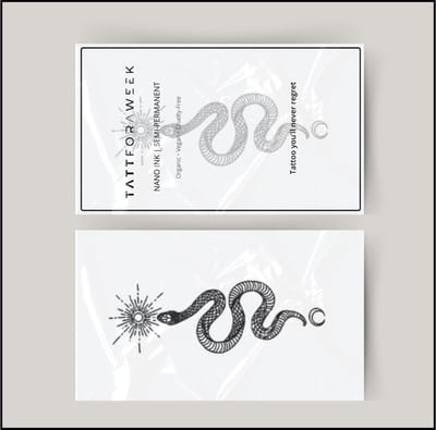 Tijdelijke tattoo slang, zon en de maan | Neptattoo volwassenen | Tijdelijke tattoo voor volwassenen | Temporary tattoo | Plaktattoos voor volwassenen | Neptattoos | Probeer zorgeloos een tattoo | tattforaweek