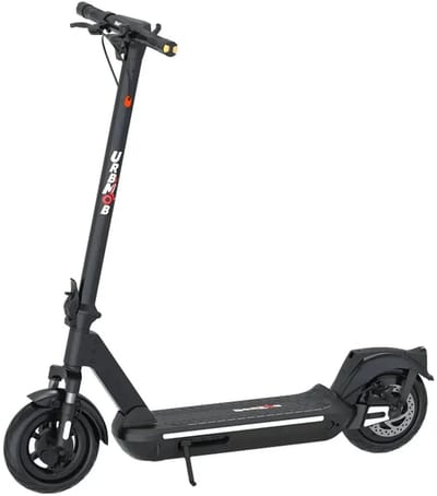 URBMOB X10 Elektrische Step met 350W Borstelloze Motor, 10 Inch Luchtbanden, Actieradius tot 30 km, Snelheid tot 25 km/u, Opvouwbaar Ontwerp en LED-Verlichting