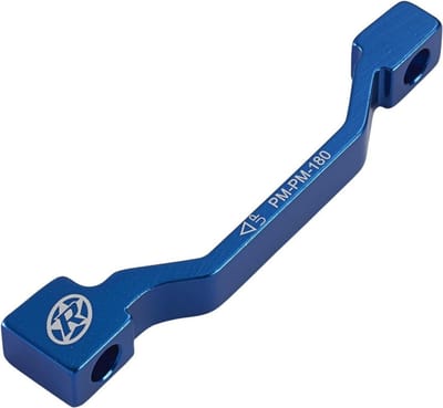 Schijfrem Adapter - Remonderdeel - Fiets Onderhoud - 2-in-1 Montage - 160/180mm - Donkerblauw